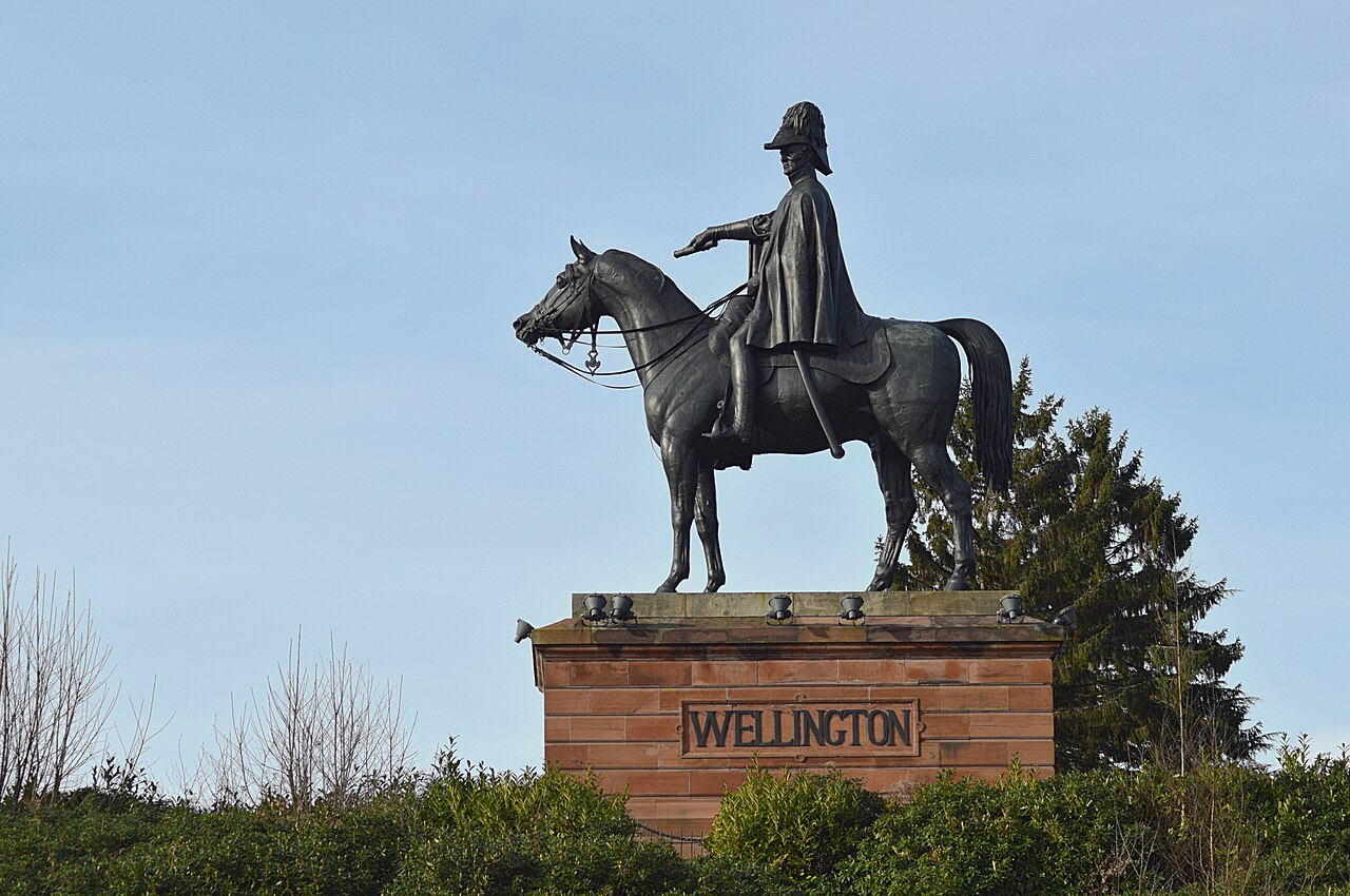 Wellington Statue in Aldershot