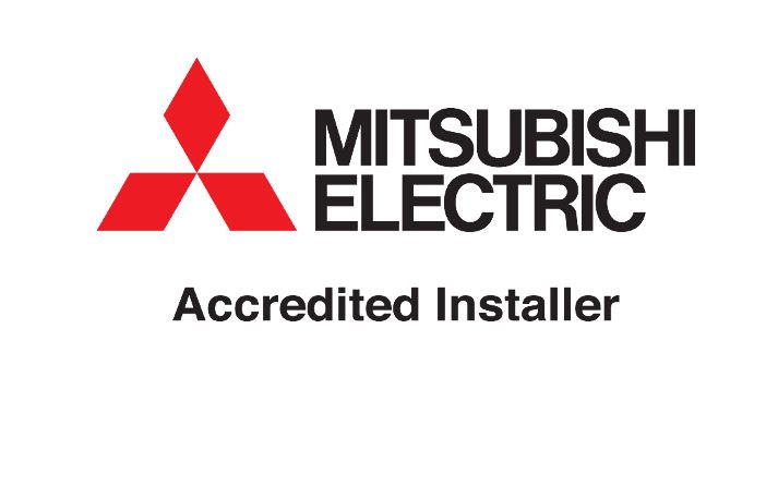 Mitsubishi Electric Accredited Installer badge